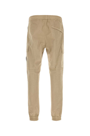 STONE ISLAND Stretch Cotton Pants for Men - Size Adjustable