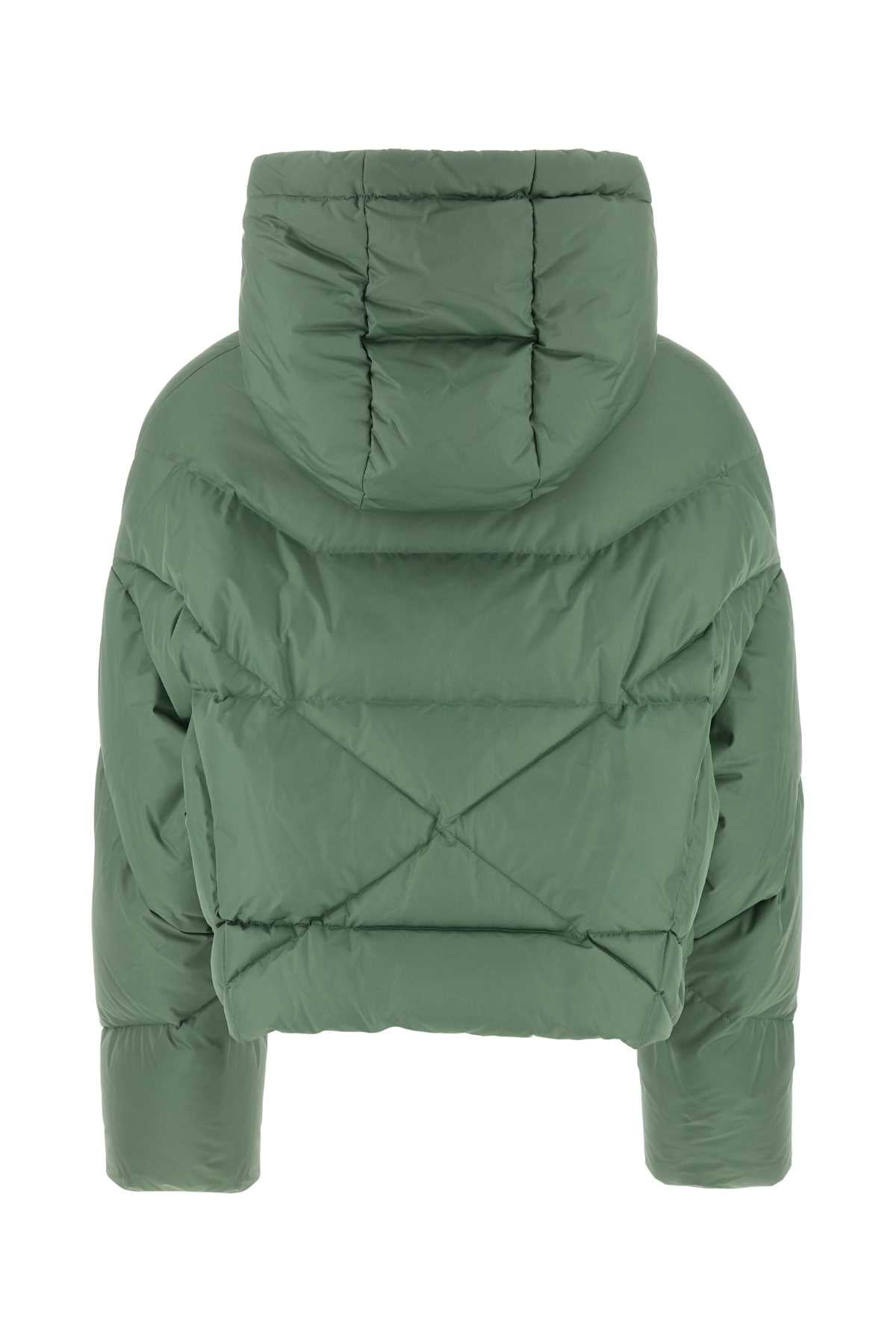 KHRISJOY Sage Green Down Jacket for Women