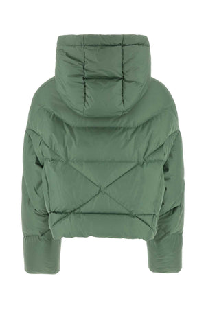 KHRISJOY Sage Green Down Jacket for Women