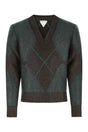 BOTTEGA VENETA Embroidered Wool Blend Sweater for Men - Cozy Chic Layering