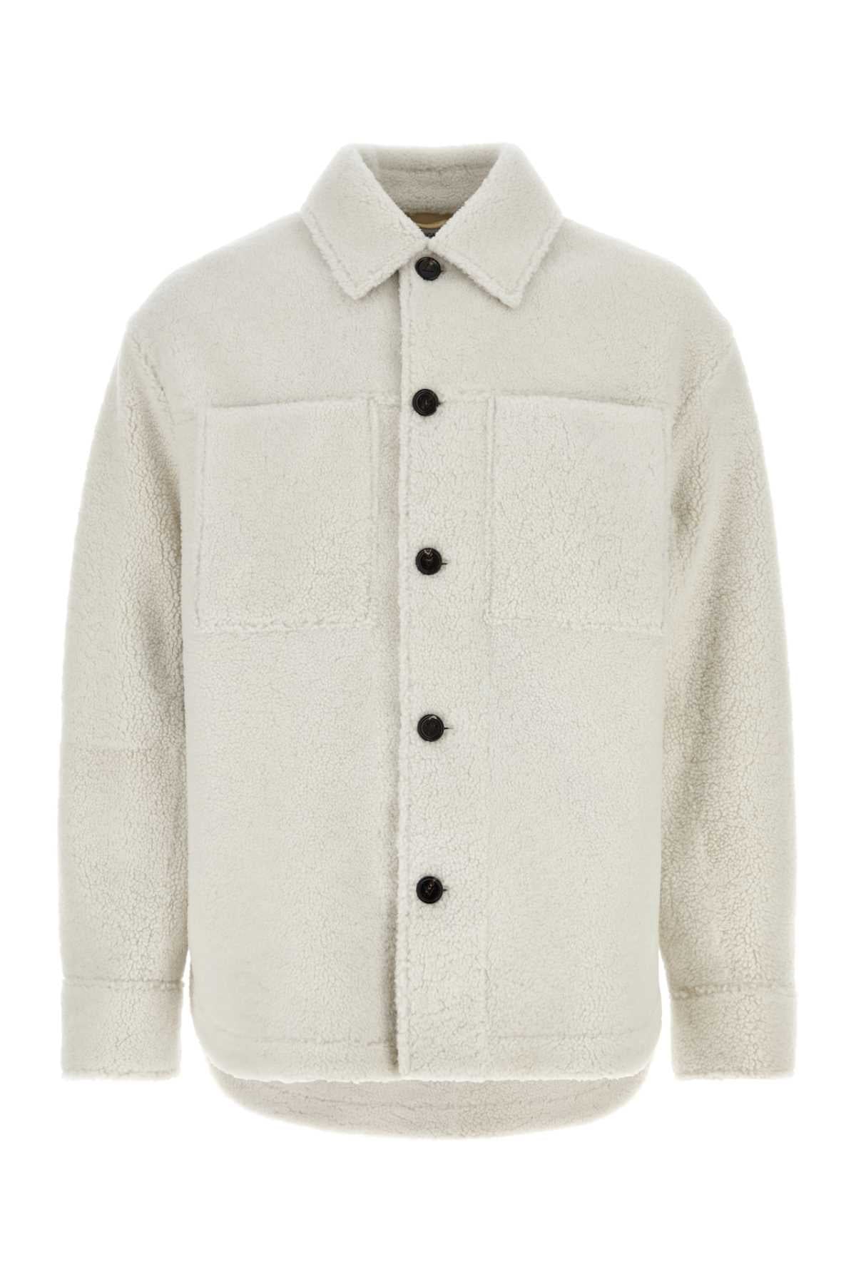 BOTTEGA VENETA Oversize Shearling Shirt for Men