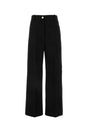 PATOU Sophisticated Black Cotton Trousers for Modern Women