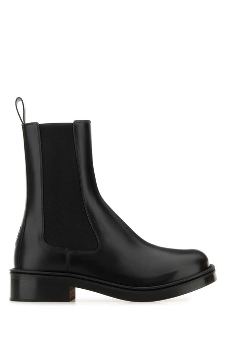 ALEXANDER MCQUEEN Leather Ankle Boots