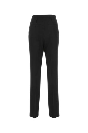 FENDI Elegant Black Wool Trousers for Women