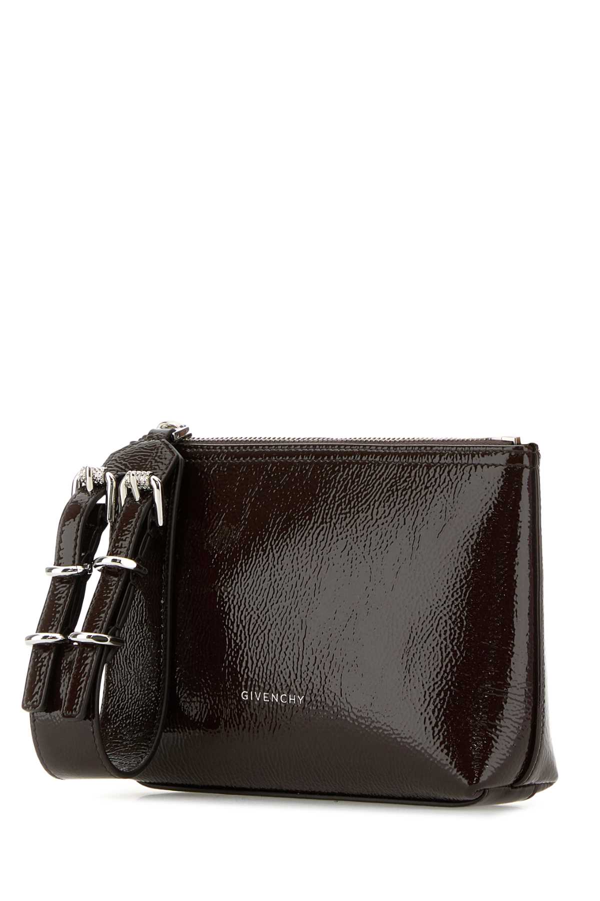 GIVENCHY Mini Leather Voyou Pouch Handbag