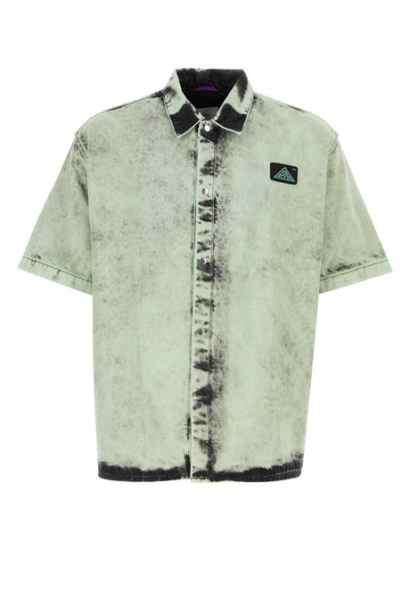 OAMC Oversized Tie-Dye Denim Shirt for Men - Spring 2024