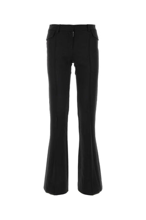 DION LEE Sophisticated Black Twill Pants for Women