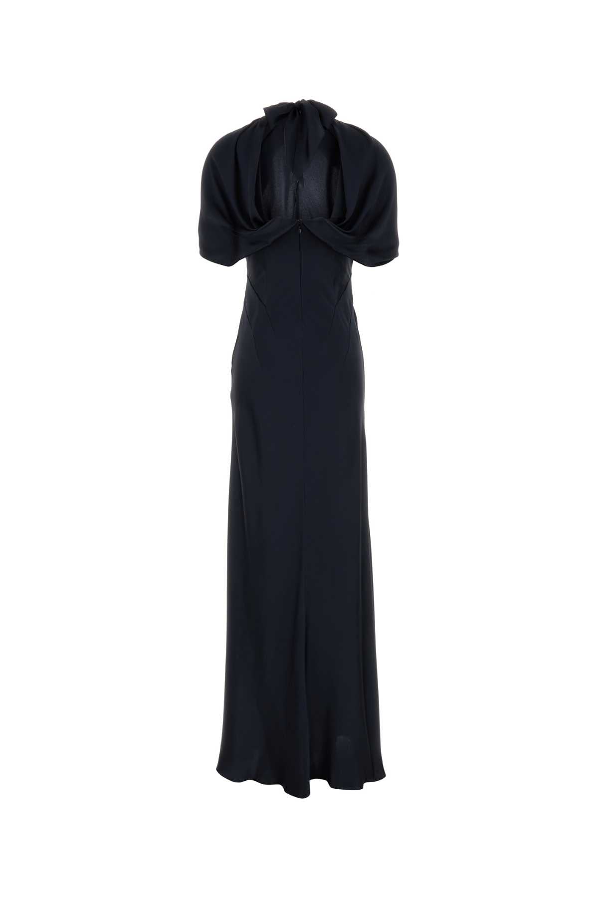 ALBERTA FERRETTI Elegant Midnight Blue Long Dress for Women