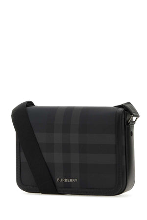 BURBERRY Mini Printed Canvas Crossbody Handbag