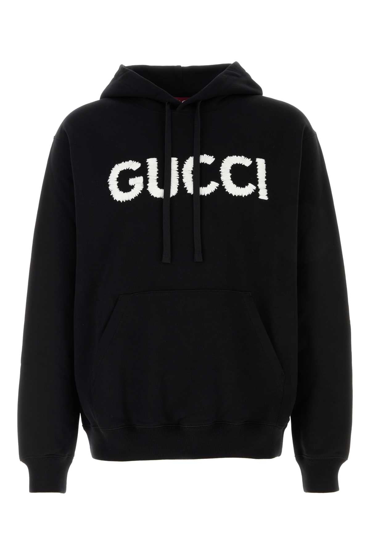 GUCCI Classic Black T-Shirt Sweatshirt for Men