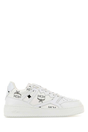 MCM Printed Canvas Terrain Sneakers for Women