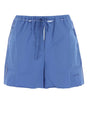 MIU MIU Light Blue Mini Poplin Shorts