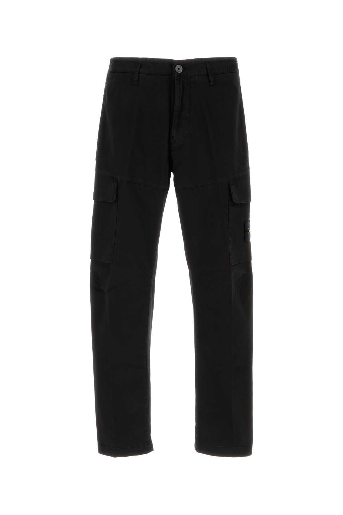 STONE ISLAND Stretch Cotton Pants for Men