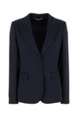 ALBERTA FERRETTI Acetate Blend Blazer for Women - Chic Blue Style