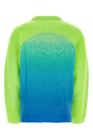 ERL Multicolor Mohair Blend Sweater