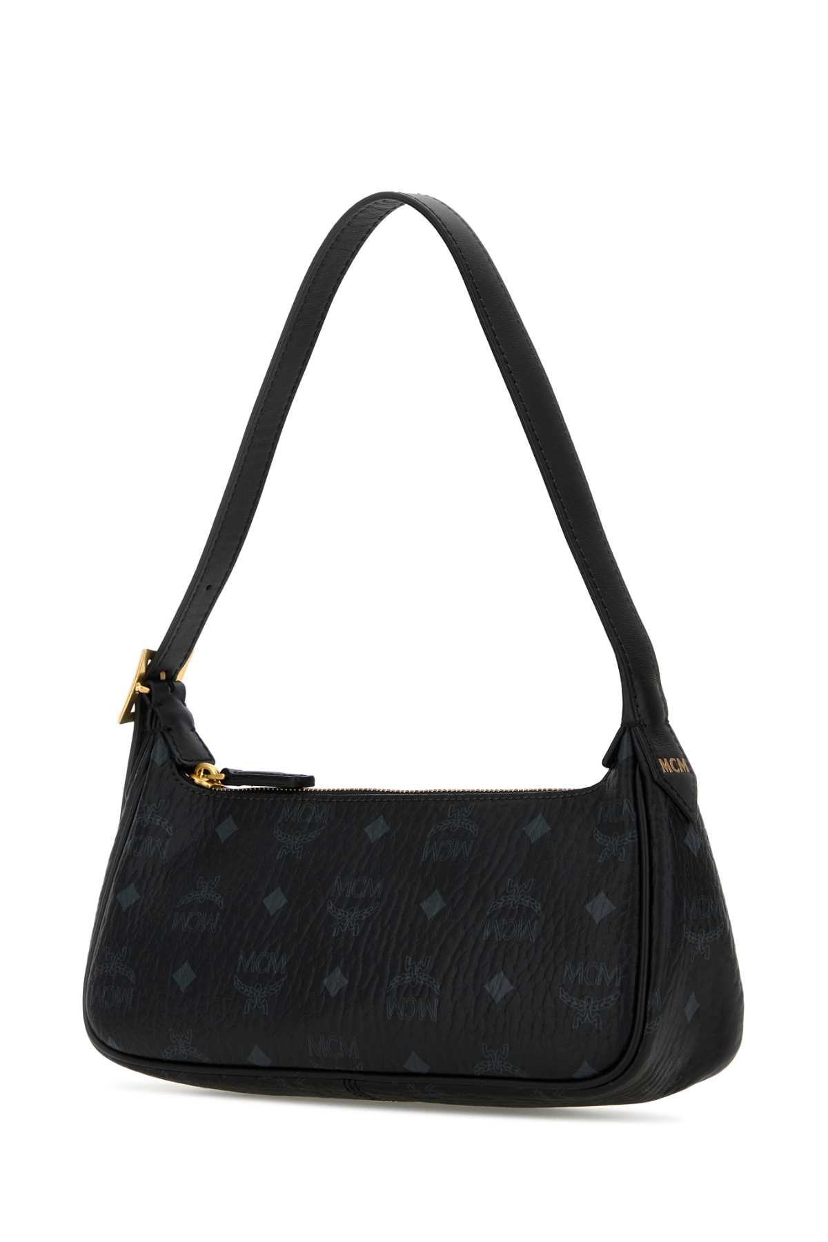 MCM Mini Printed Canvas Shoulder Handbag