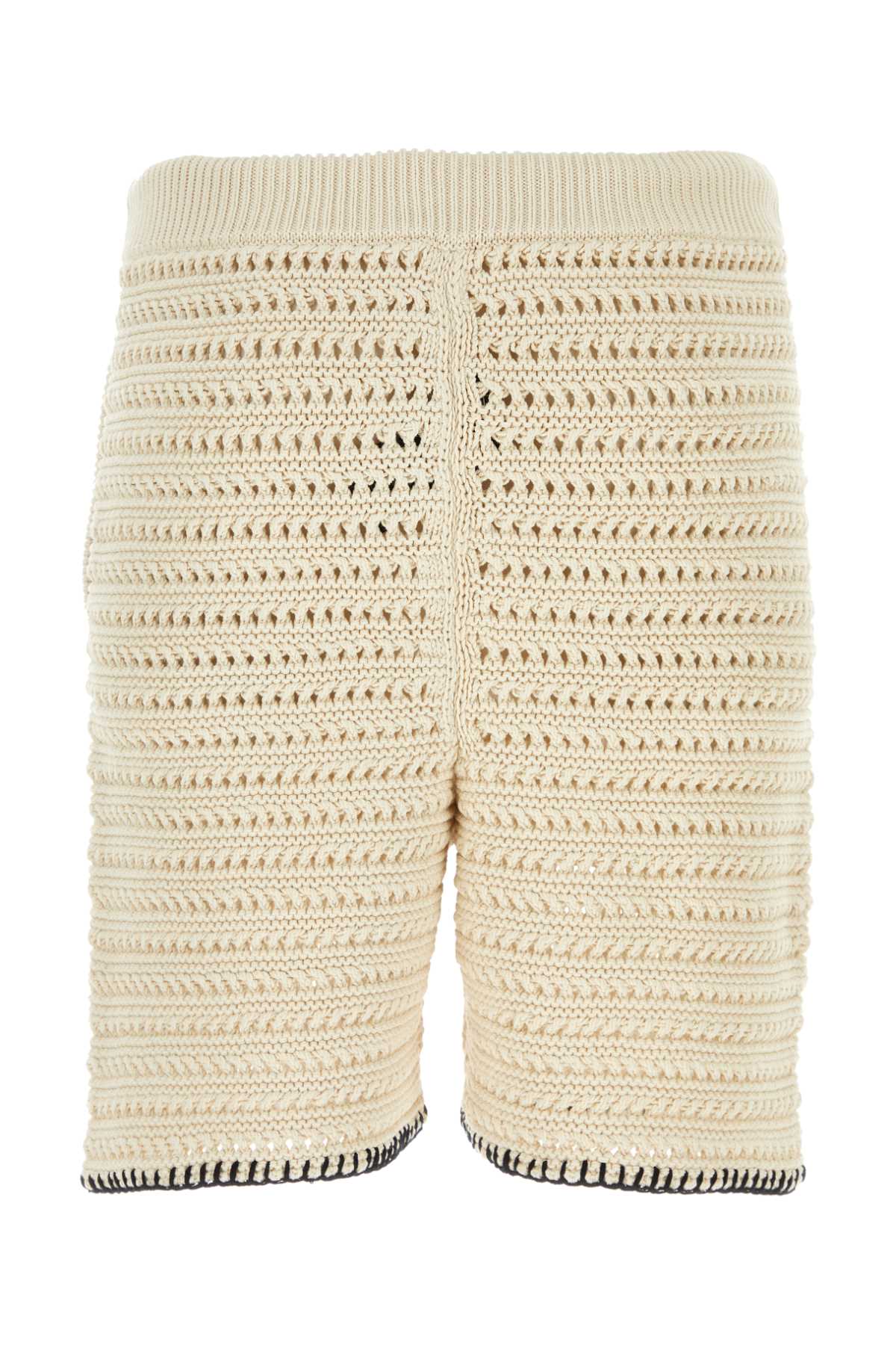 ALANUI Mini Sand Crochet Bermuda Shorts for Men