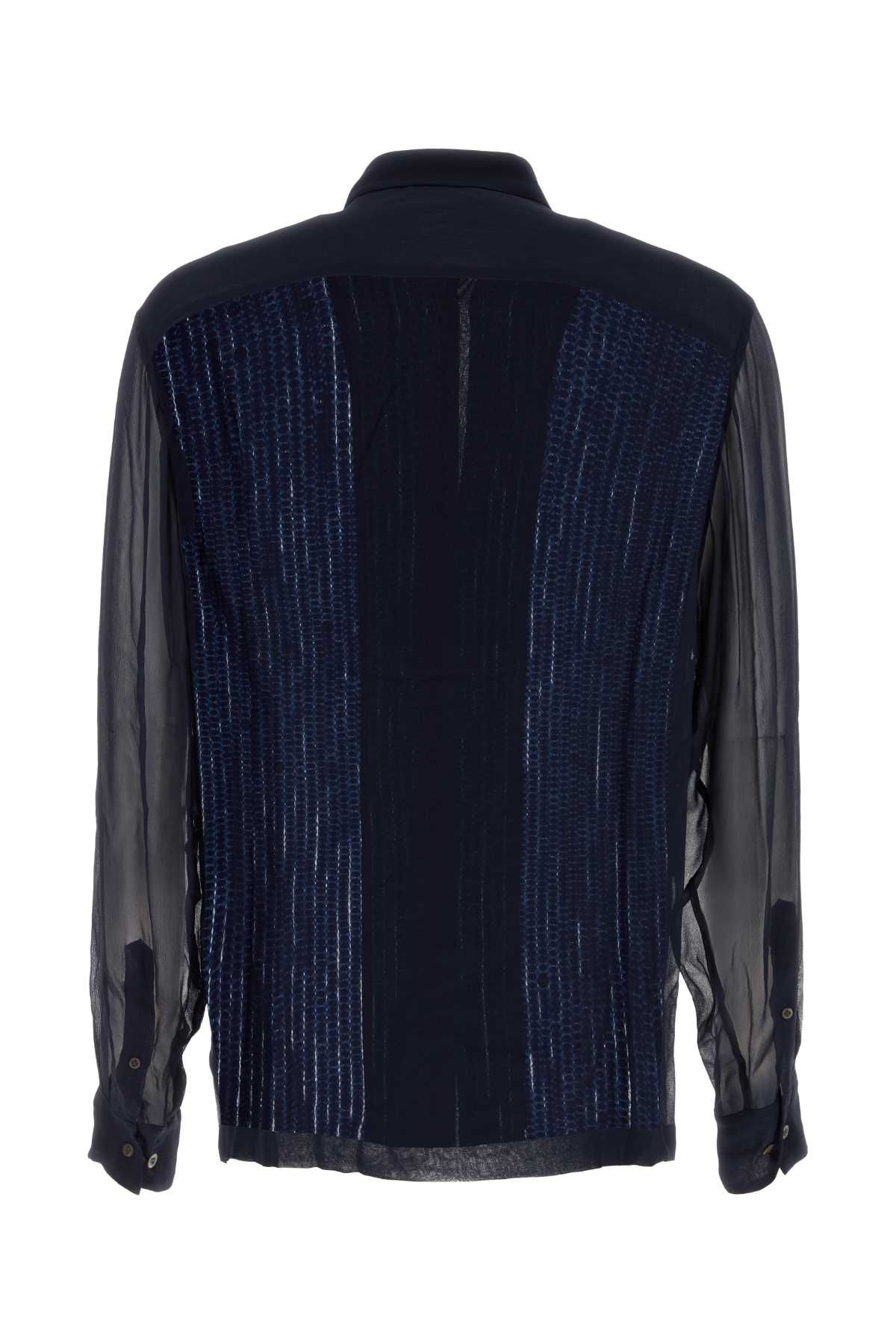 DRIES VAN NOTEN Elegant Crepe Shirt for Men - Perfect for Any Occasion