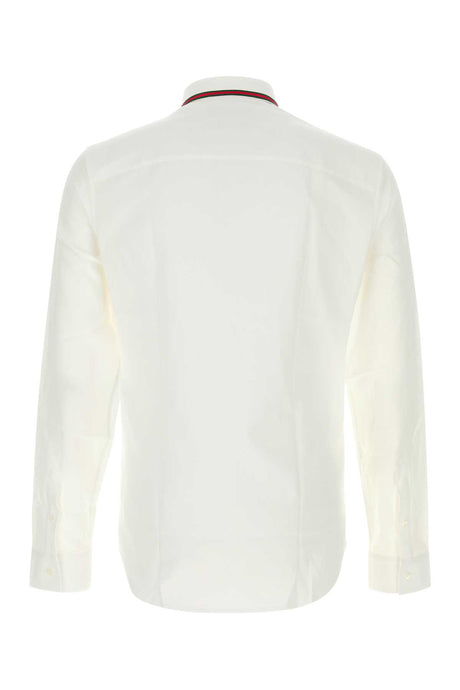 GUCCI Classic White Oxford Shirt for Men