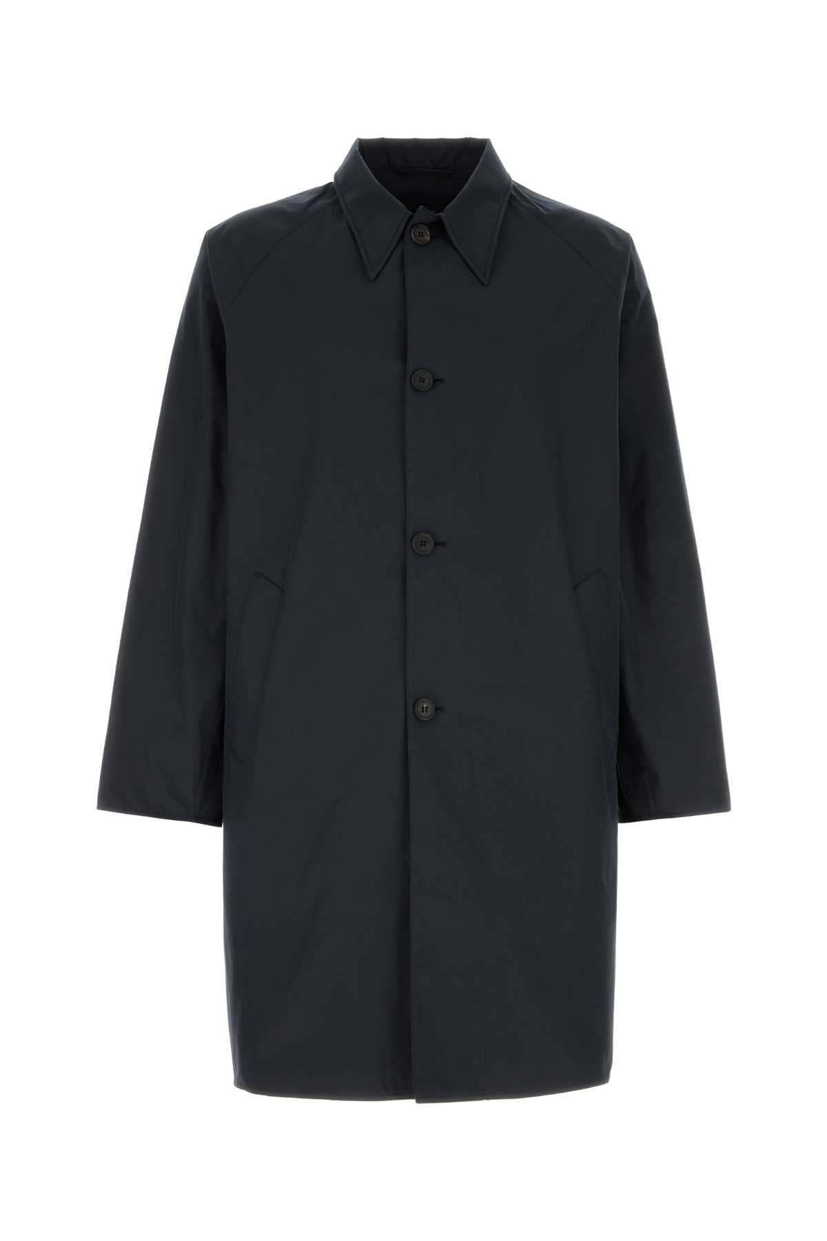 PRADA Men's Cotton Blend Overcoat