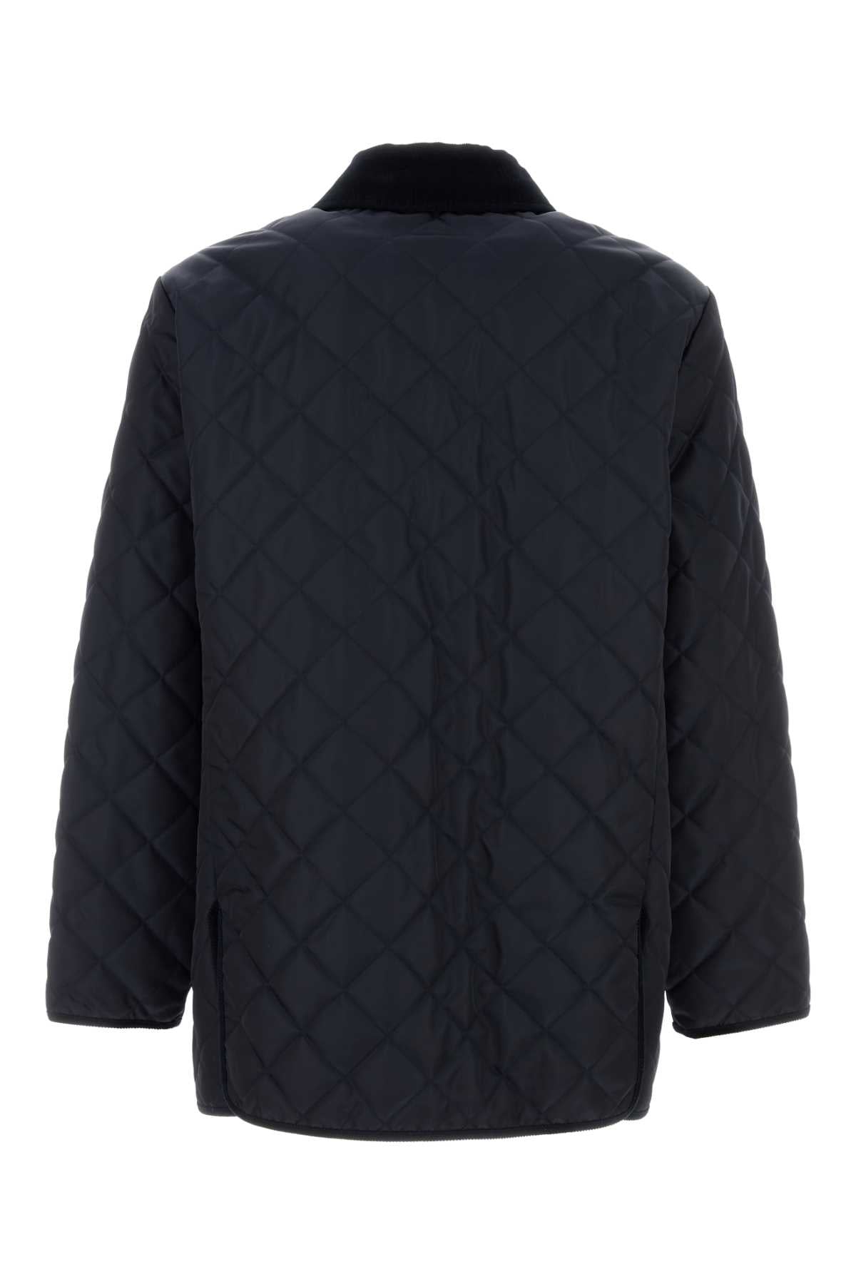 VALENTINO GARAVANI Navy Blue Nylon Jacket for Men