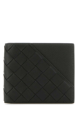 BOTTEGA VENETA Mini Black Leather Wallet