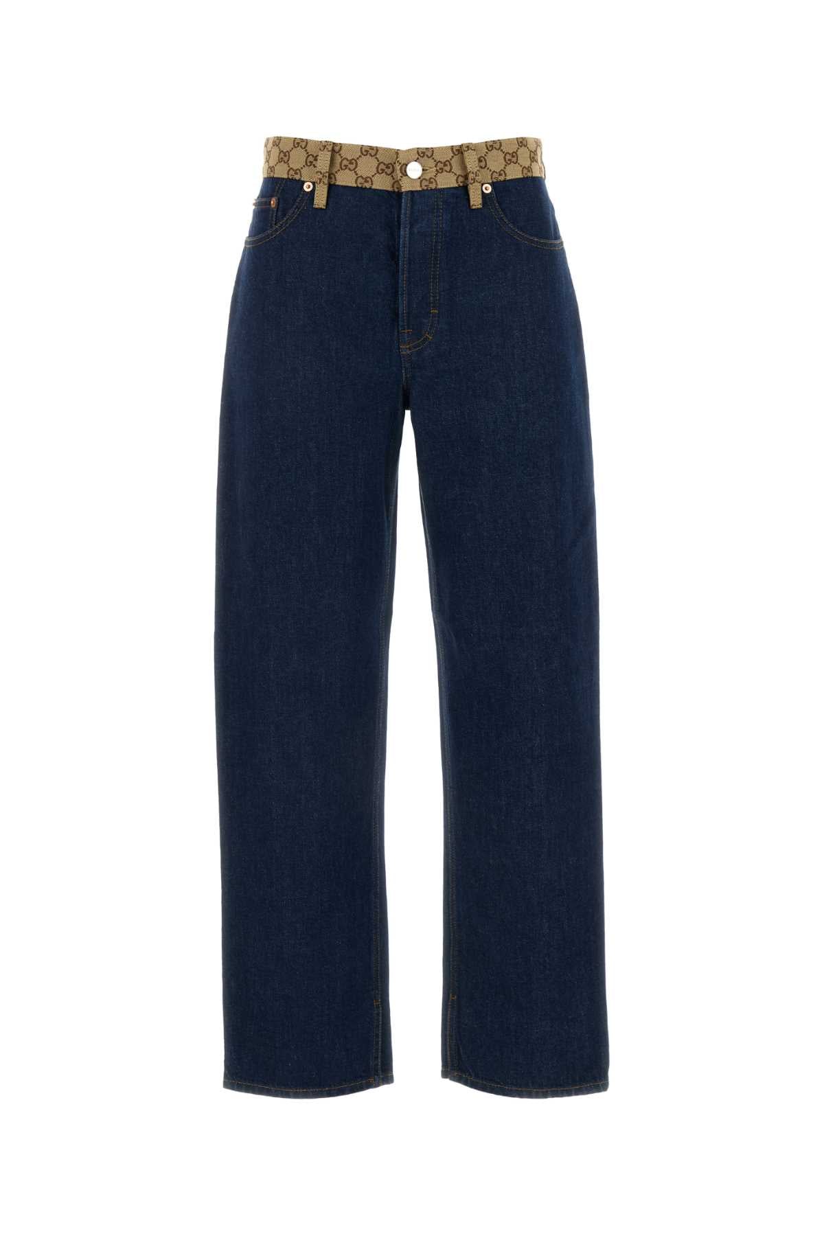 GUCCI Classic High-Waisted Denim Jeans for Women - 25S