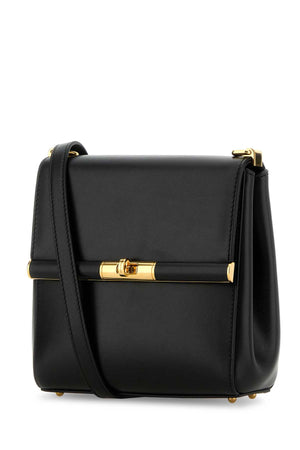 DOLCE & GABBANA Mini Black Leather Marlene Crossbody Handbag