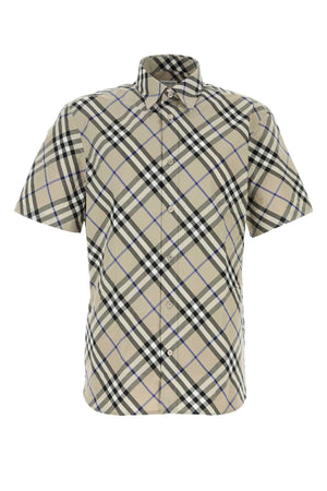 BURBERRY Checked Poplin Shirt for Men