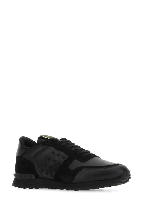 VALENTINO GARAVANI Rockrunner Leather Sneakers for Men