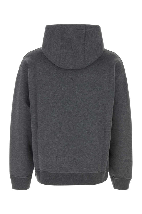 FENDI Dark Grey Cotton Sweatshirt for Men - Fall/Winter 2024