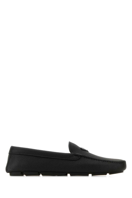 PRADA Elegant Deer Leather Loafers for Men