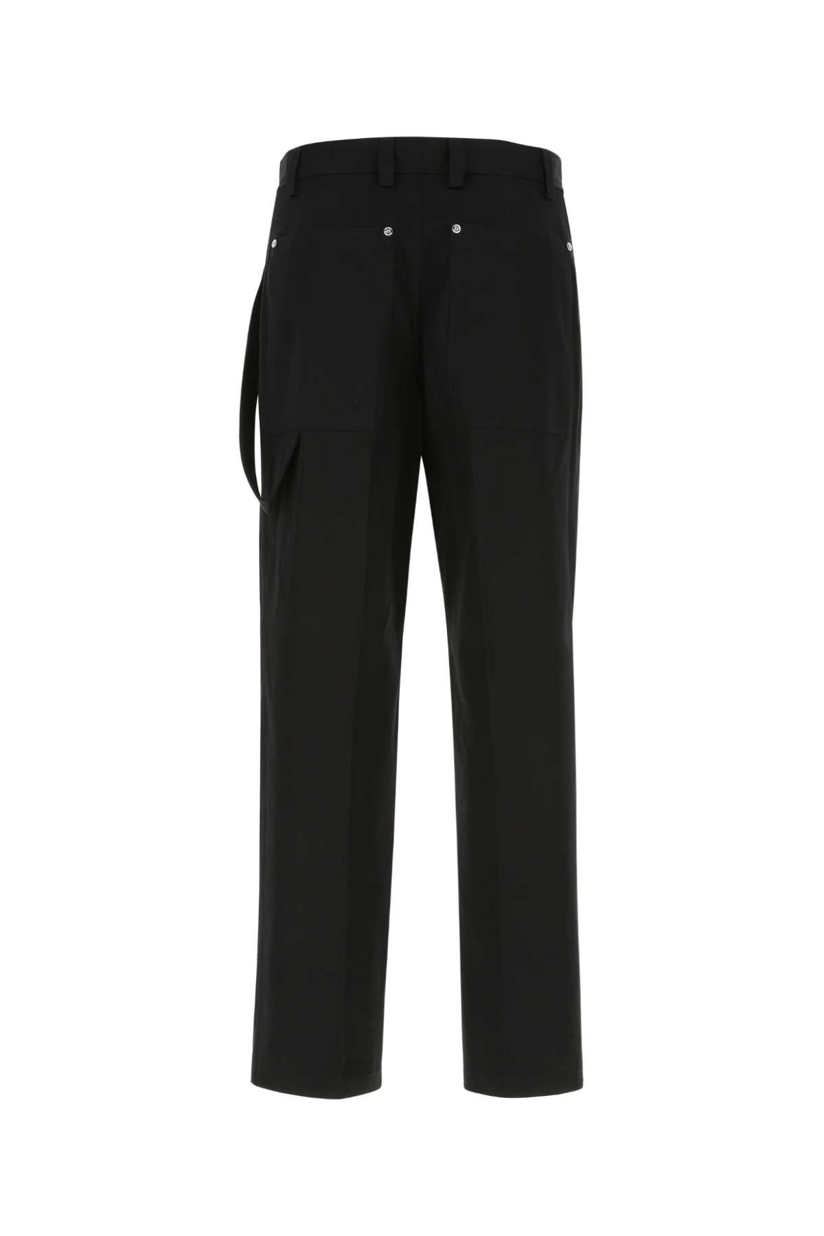 BURBERRY Wide-Leg Cotton Pants for Men