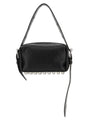 ALEXANDER WANG Mini Black Leather Ricco Shoulder Handbag