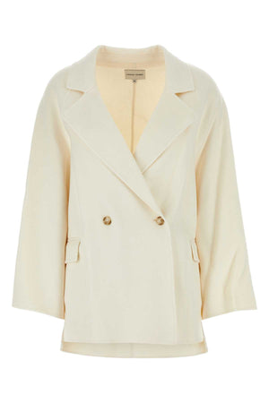 LOULOU Ivory Wool Blend Gary Jacket