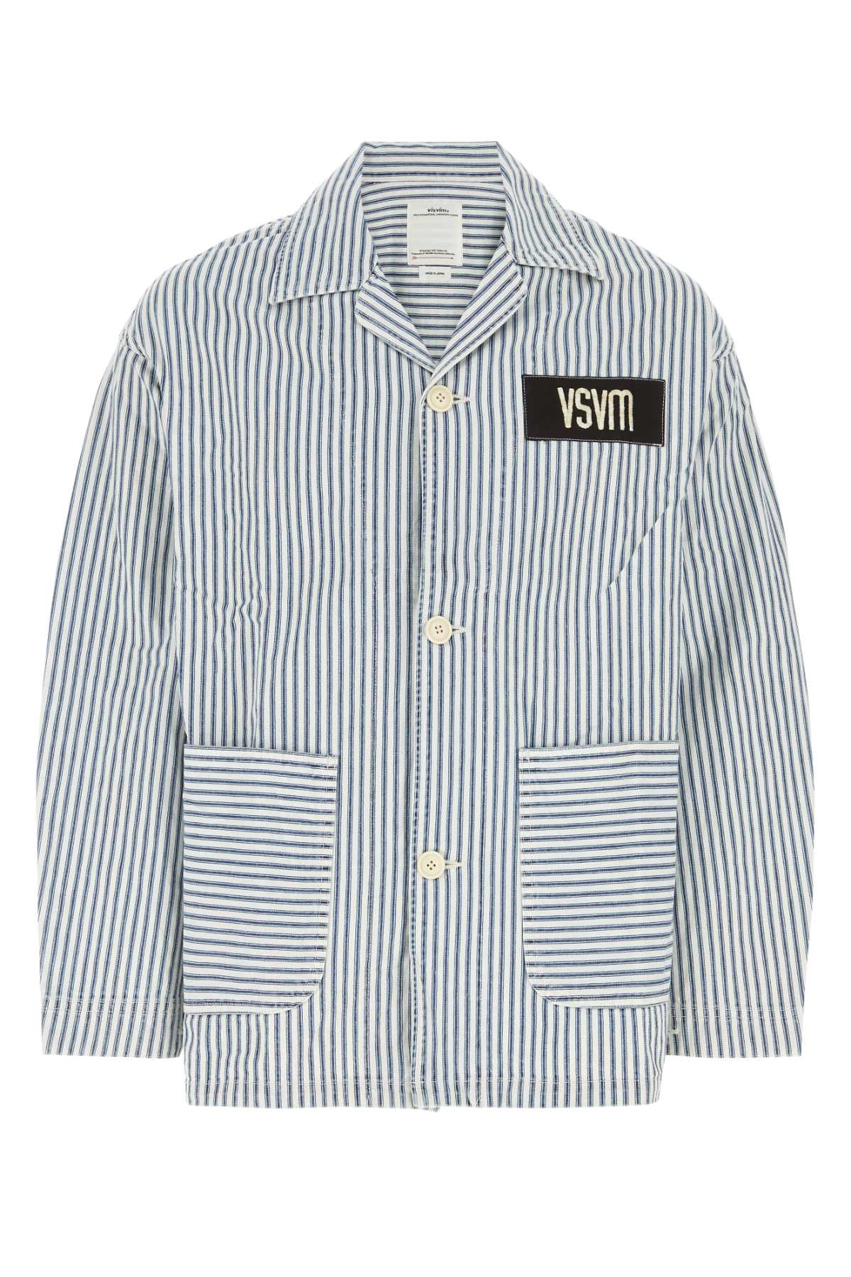 VISVIM Embroidered Denim Blazer for Men