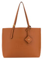 MCM Medium Caramel Leather Himmel Shopping Handbag