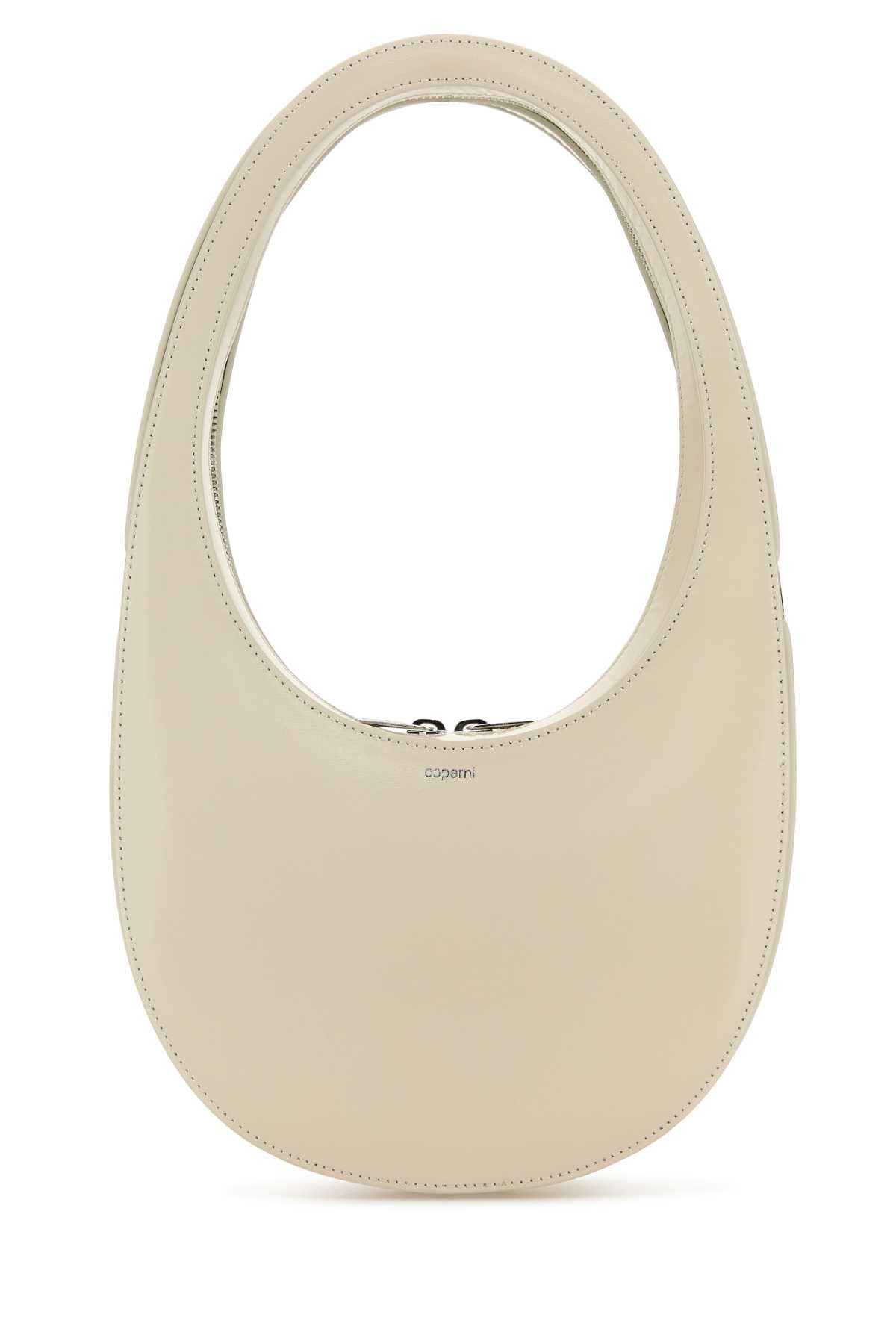 COPERNI Chic Ivory Mini Leather Swipe Handbag