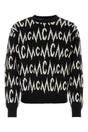 MCM Embroidered Cashmere Blend Sweater