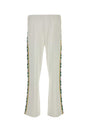 CASABLANCA Elevated White Polyester Blend Pants for Men