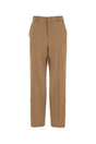 BLUMARINE Camel Stretch Twill Pants for Women