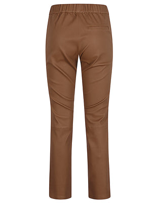 ENES LEATHER TROUSERS