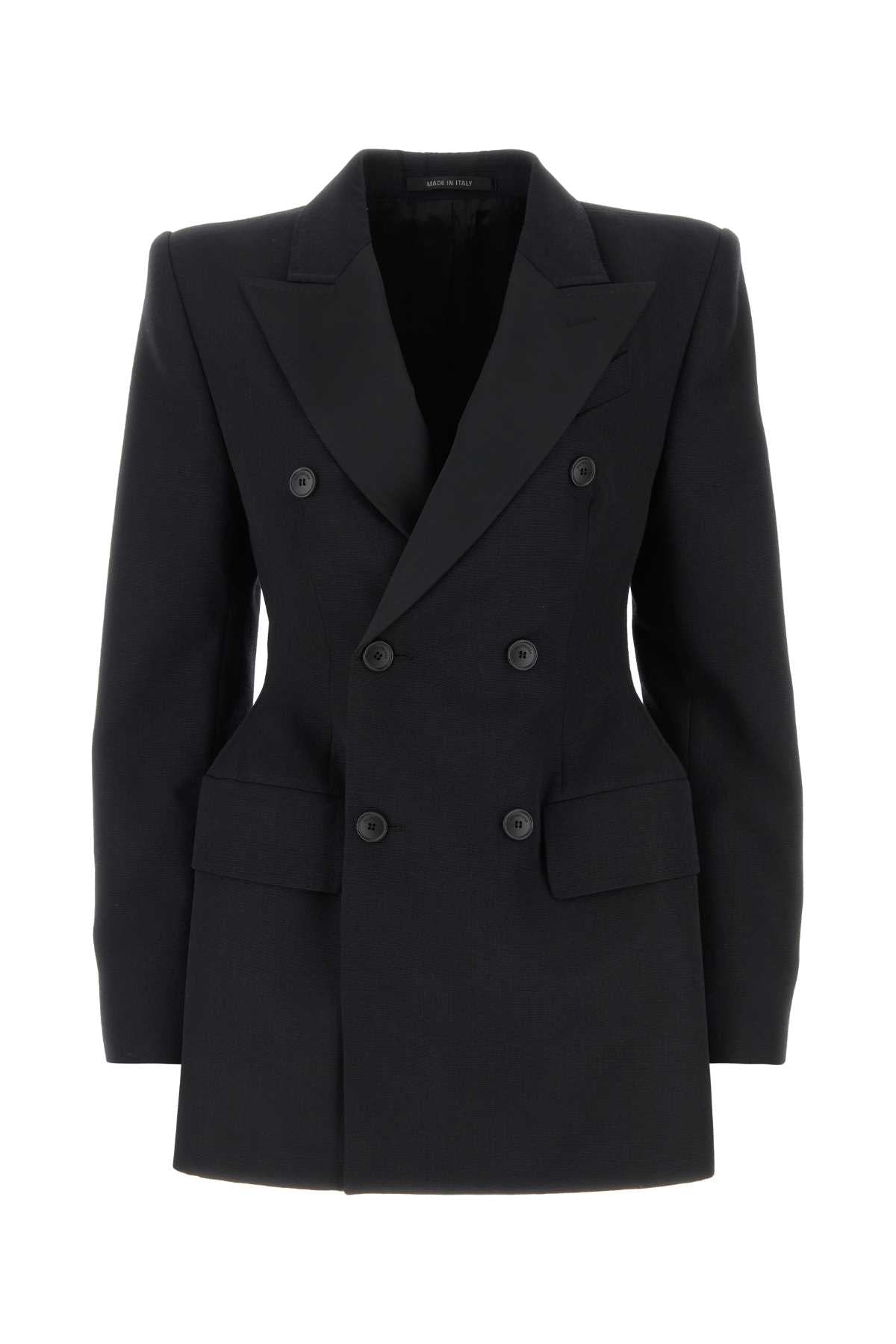 BALENCIAGA Chic Wool Hourglass Blazer