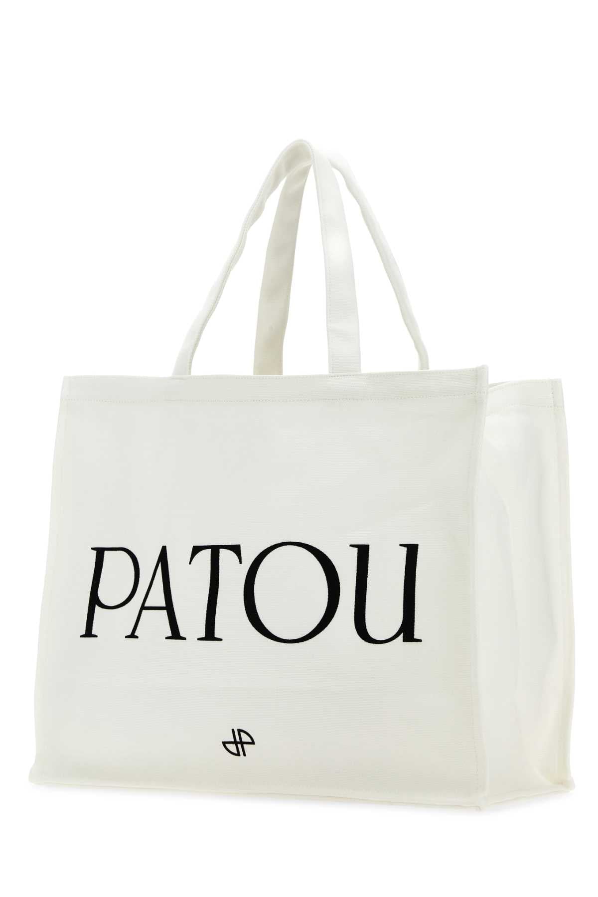 PATOU Stylish Cotton Shopping Handbag - 42.5 cm x 34 cm