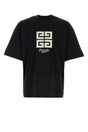 GIVENCHY Classic Black Cotton T-Shirt for Men