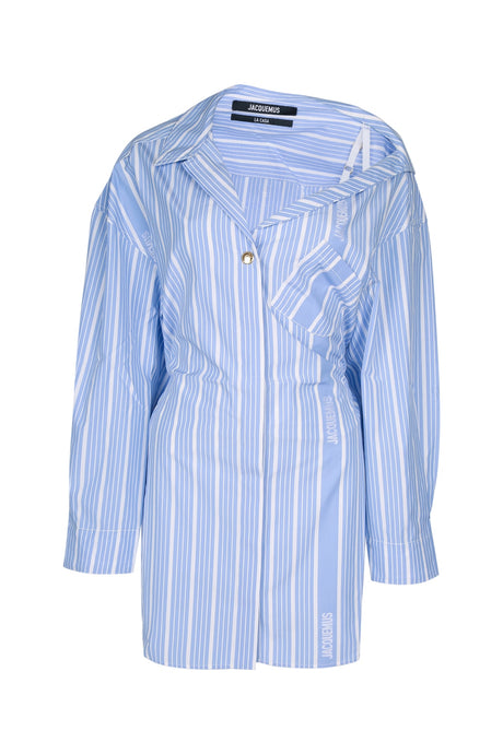 JACQUEMUS Chic Mini Shirt Dress for Women