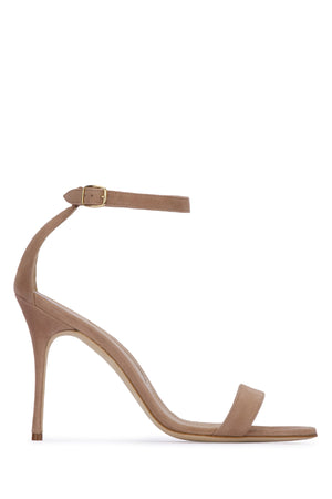 MANOLO BLAHNIK Elevated Suede Sandals for Women