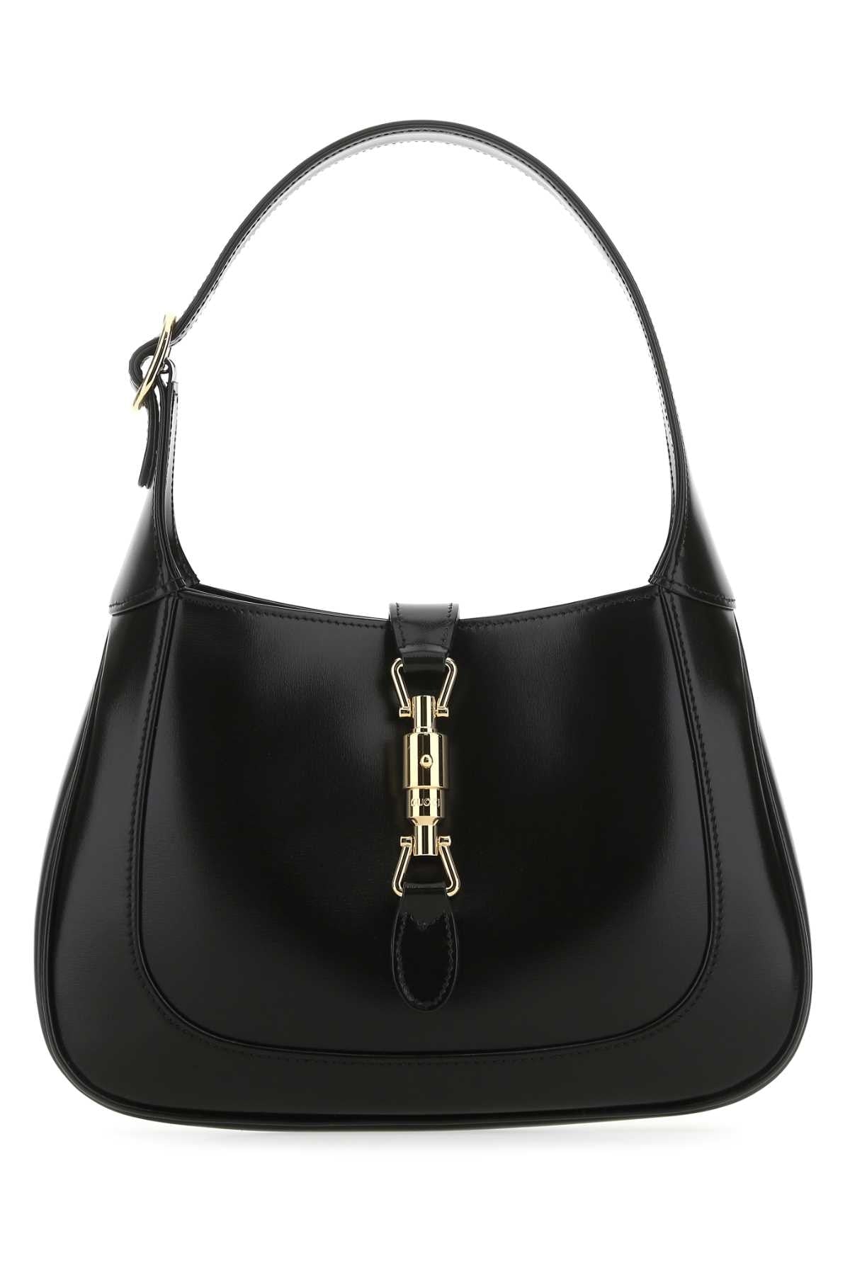 GUCCI Mini Black Leather Handbag - Timeless Elegance