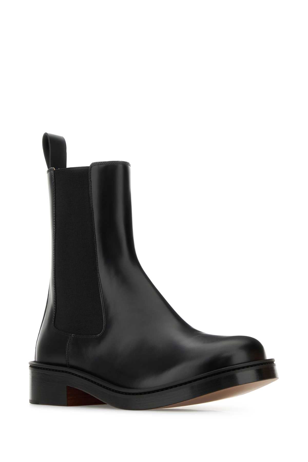 ALEXANDER MCQUEEN Leather Ankle Boots