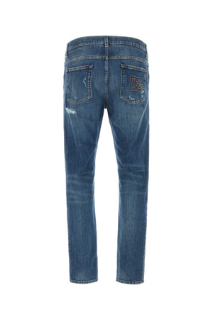 DOLCE & GABBANA Men's Stretch Denim Jeans - 25S Season